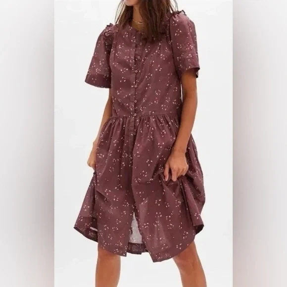 Free People Bella Mae MIDI Dress - Picture 5 of 10